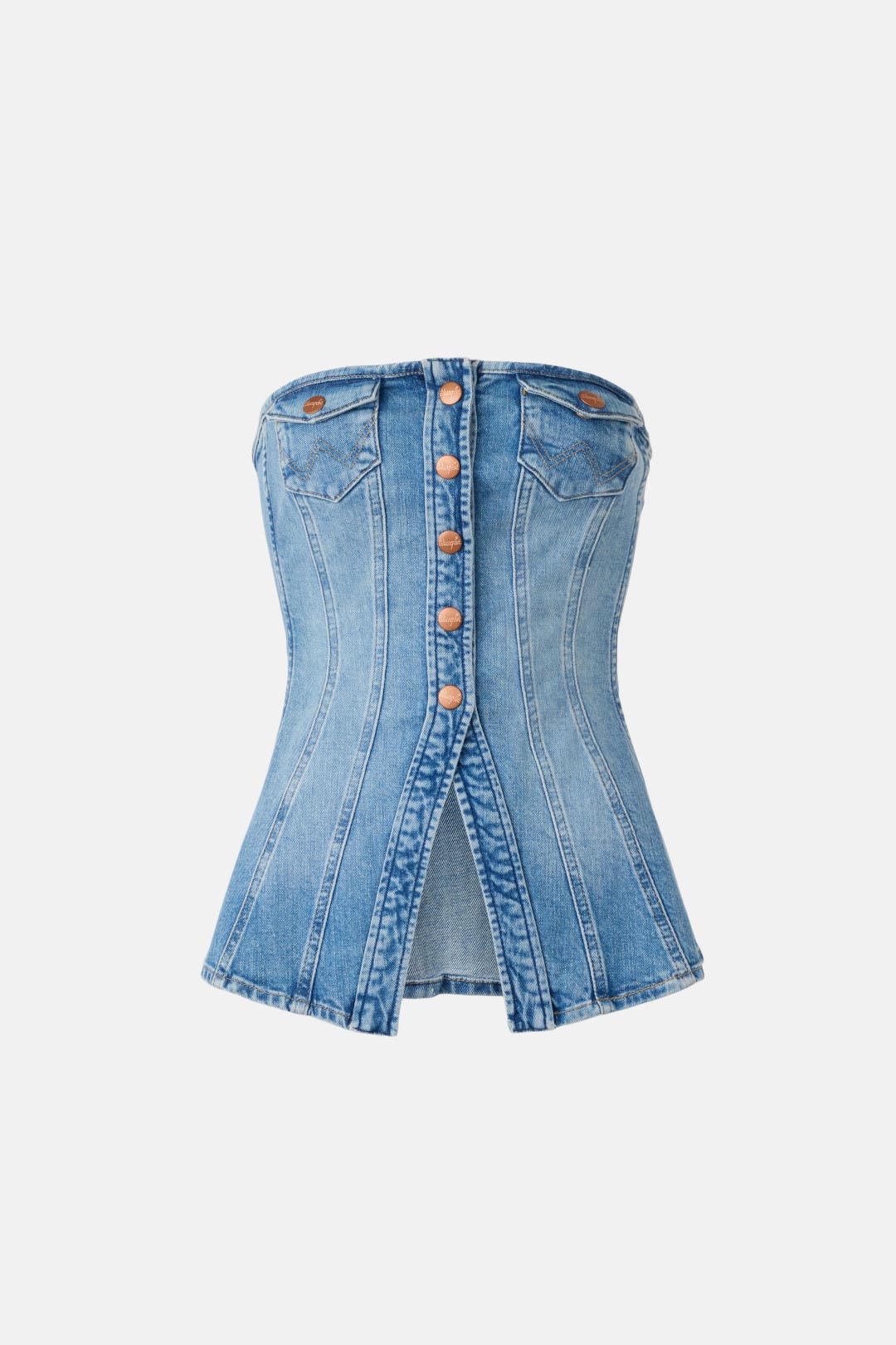 Denim Bustier by WRANGLER | Rent the Runway