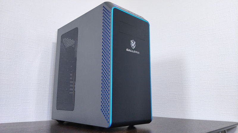 GALLERIA XA7R-R46Tの実機レビュー|Ryzen 7×RTX 4060 Tiで約18万の高