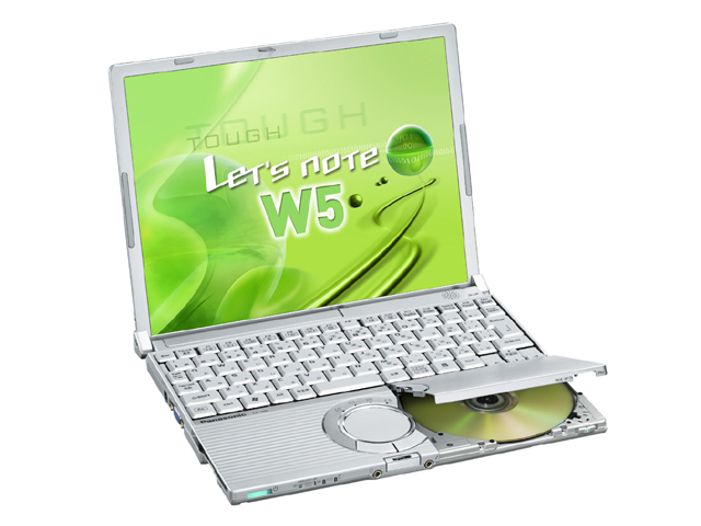 松下、Core Solo U1300搭載「Let'snote W5/T5/R5」