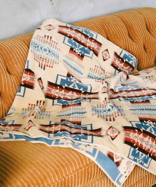 ペンドルトン ブランケット ピンク ② レビュー】ペンドルトン