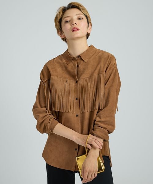 レザーフリンジシャツ | [公式]BRILL（ブリル）通販