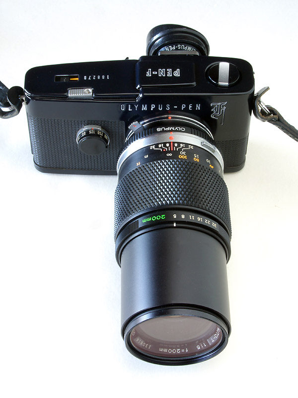ZUIKO MC AUTO-T 1:5 f=200mm : 鞄の中身