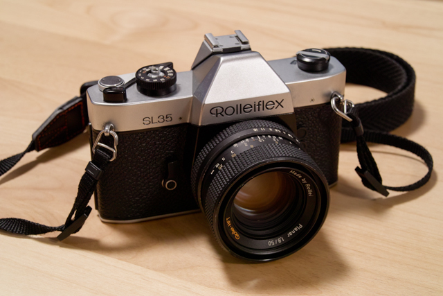 Rollei ローライフレックス SL35の紹介 : 写真機を手に。