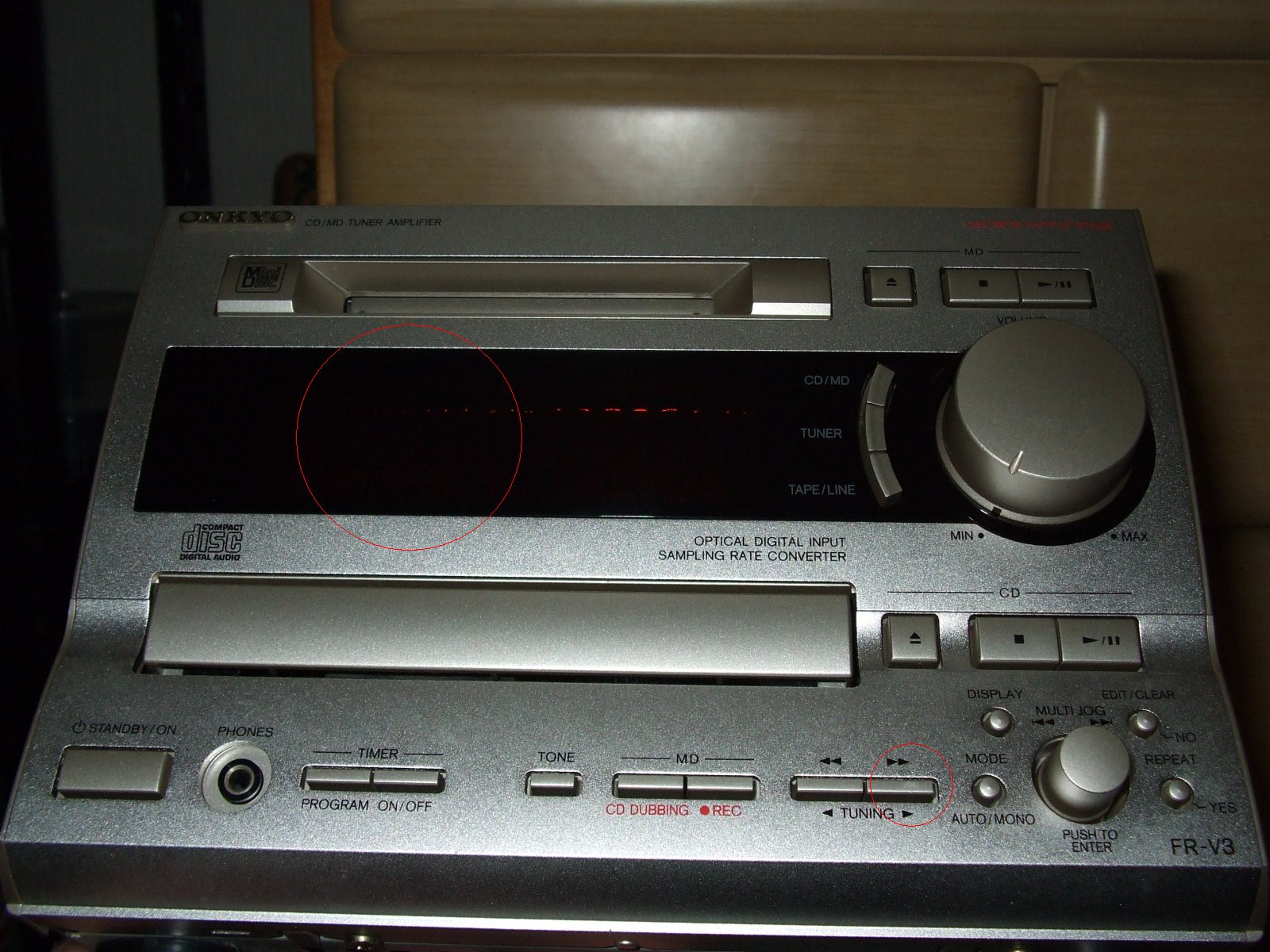 ONKYO FR-V3 : ニコニコ調剤ジャンク館