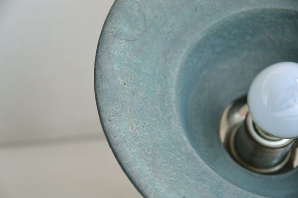 伊藤環さんの錆銀彩ランプ＊プチリフォーム＿その4 : 日々のテーブル