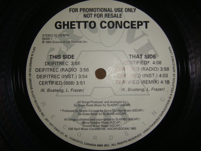 GHETTOのCONCEPT : HIP HOP JUNKIEEEEEEEEEES!!!