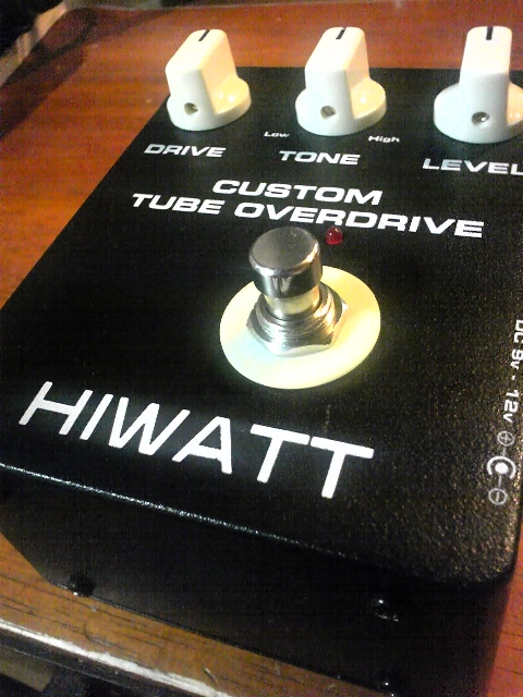 HIWATT CUSTOM TUBE OVERDRIVEをチューンナップ : NO-ZONE Résurgence