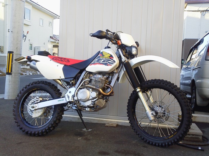 XR250R EXCEL ブラックリム : DIRT TO GLORY?