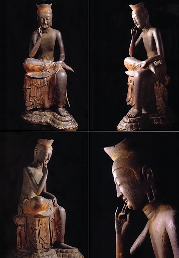 弥勒菩薩半跏思惟像」 : 一語一絵