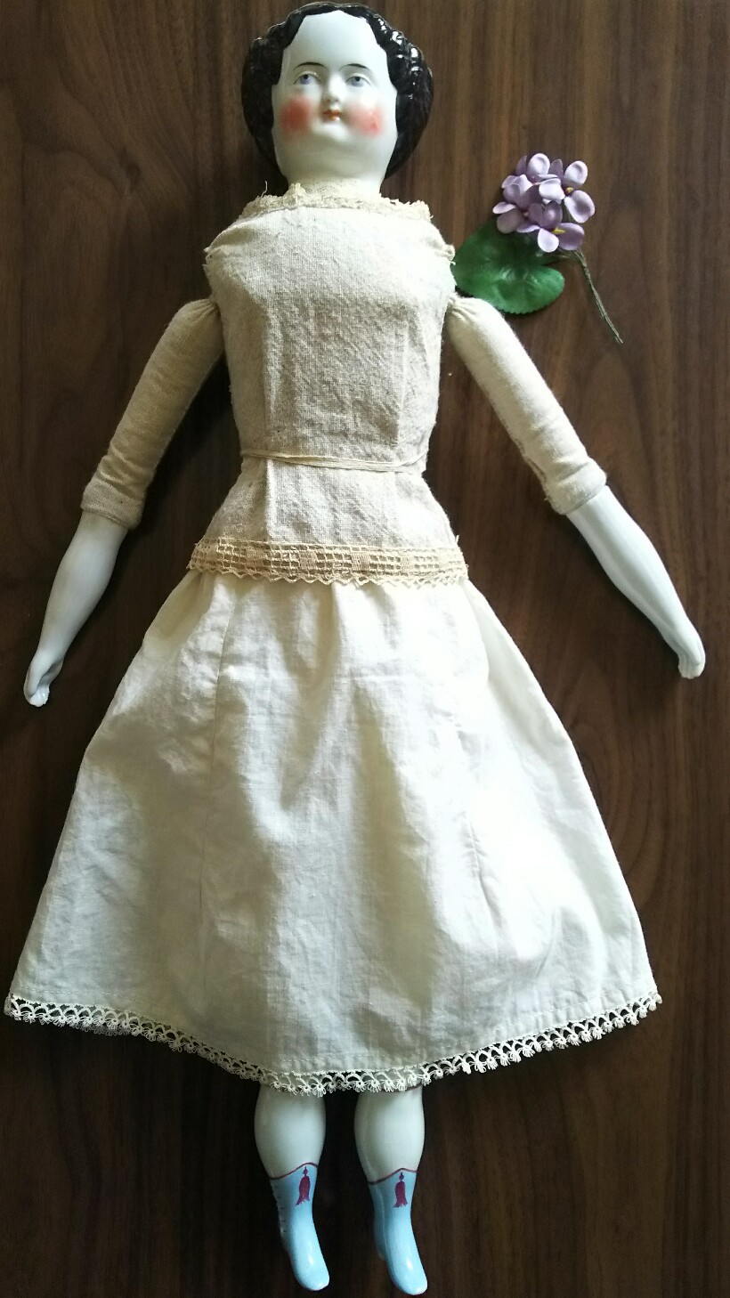 大きなチャイナヘッドドール 修理1 : 【 conte de fees 小部屋