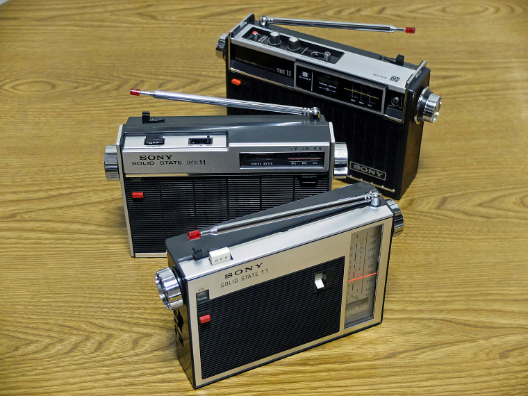 SONYのラジオ 11（イレブン）シリーズ : Wakaba photos