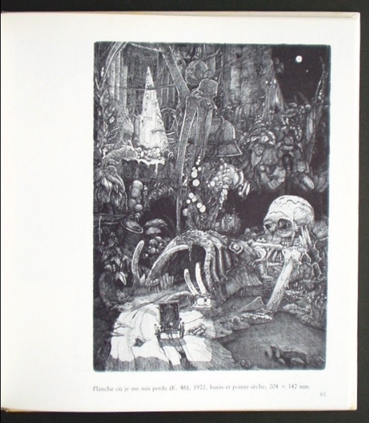 フィリップ・モーリッツの画集「Mohlitz Gravures et Dessins 1963