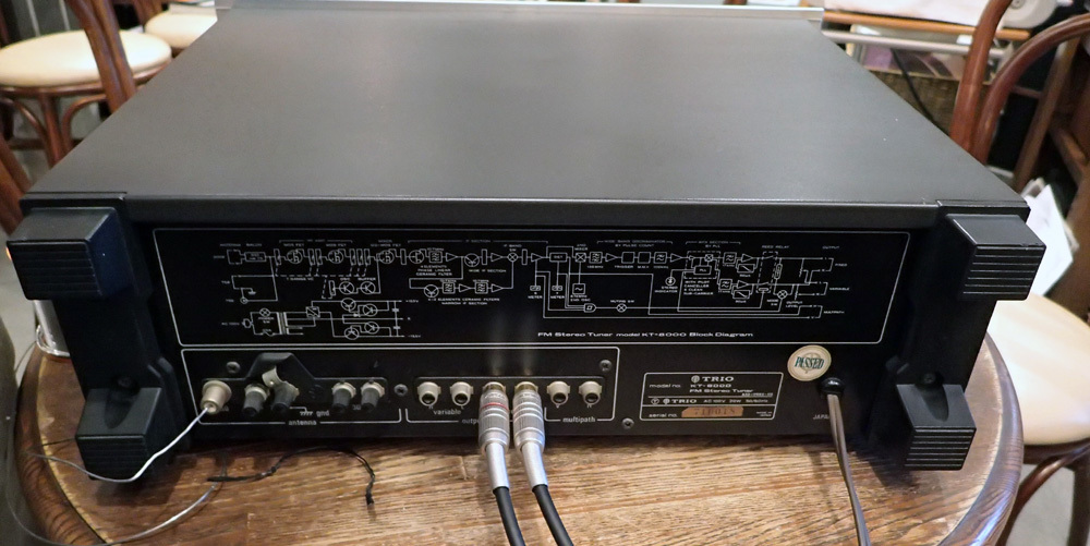 トリオのFMチューナー・KT－8000 メンテしました。 : オーディオ