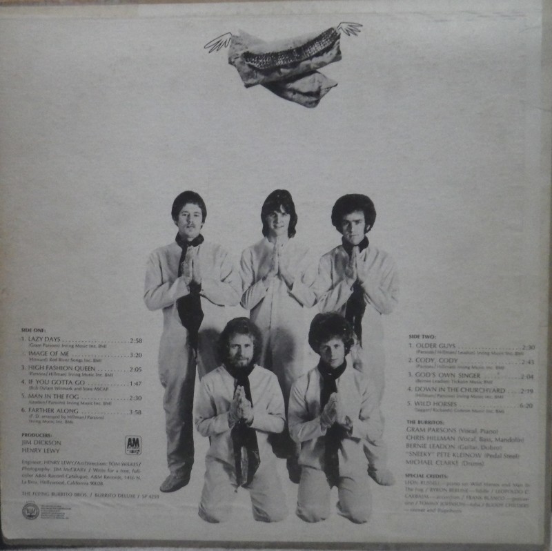 Gram Parsons その1 The Flying Burrito Brothers/Burrito Deluxe