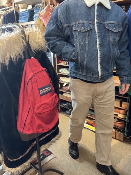 90s Levi's リーバイス70609 内ボア デニムジャケット M 裏ボア