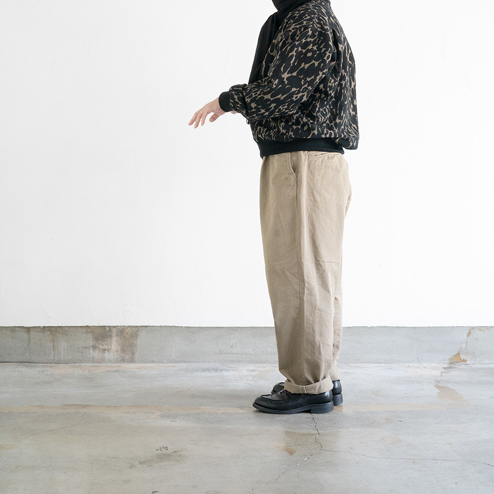 KAPITAL チノ ハイウエストニームパンツ [EK-763LPA][BE] : un.regard