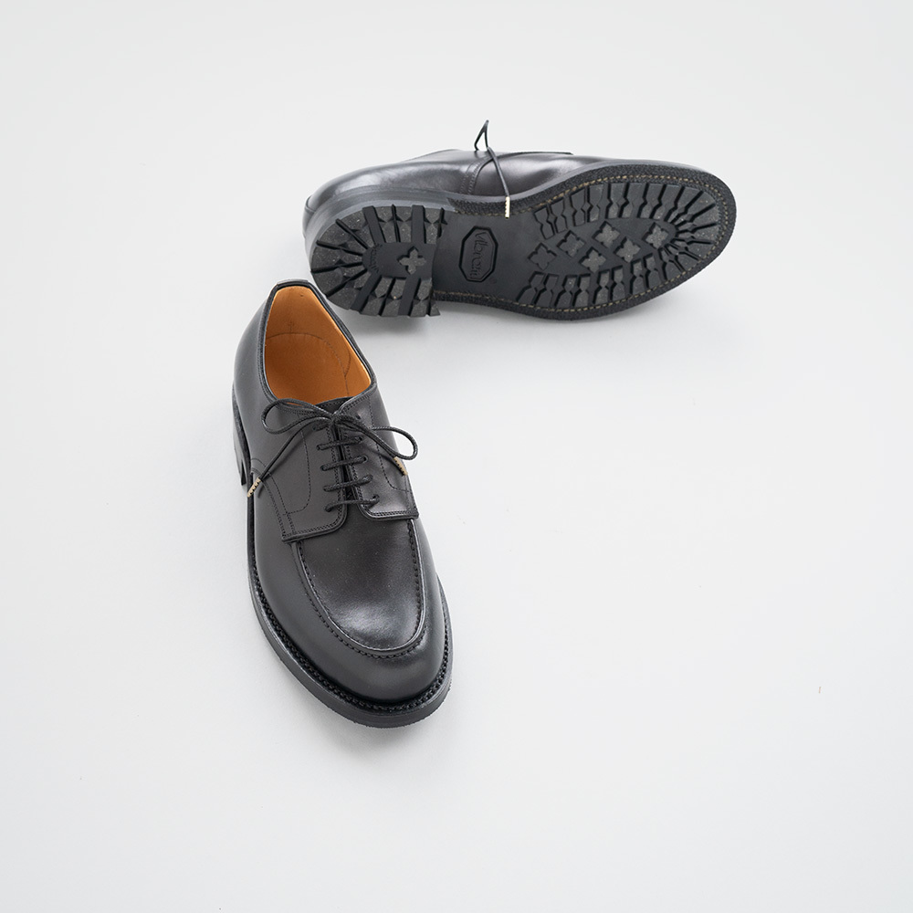 forme][フォルメ][Hand mocca Blucher][Calf Black][fm-120]