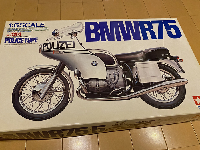 タミヤ 1/6 オートバイシリーズ No.5 BMW R75/5 Japan Tamiya 1/6