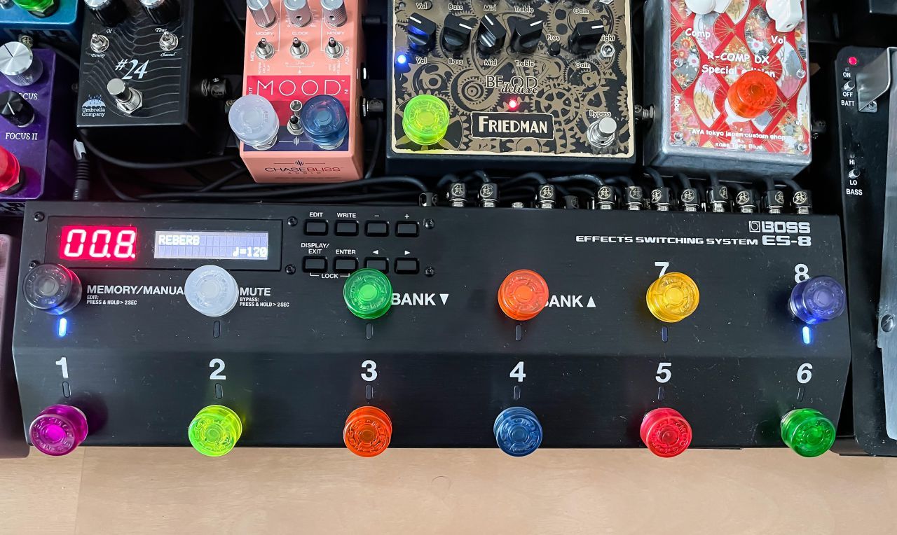 BOSS ES-8 Effects Switching System スイッチャー レビュー