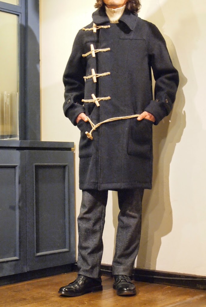 Nigel Cabourn TRENCH DUFFLEpeau de l'ours | peau de l'ours