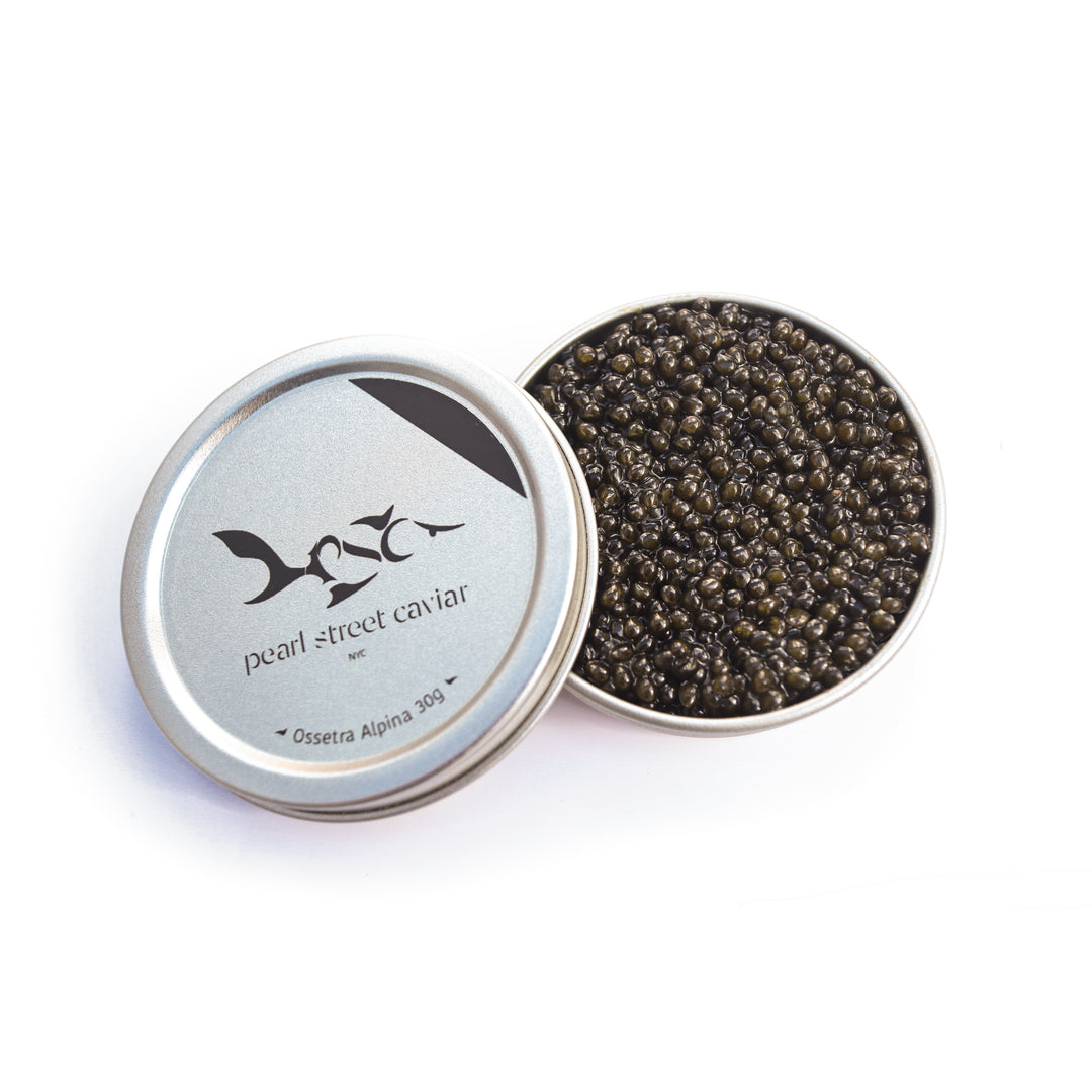Shop Ossetra Alpina Caviar Online | Pearl Street Caviar | NYC