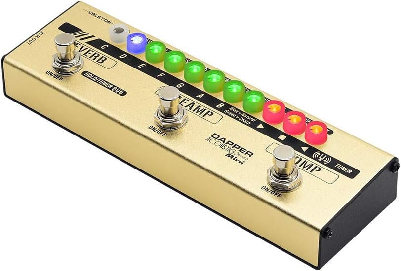 Valeton Dapper Acoustic Mini Guitar Multi Effects Pedal