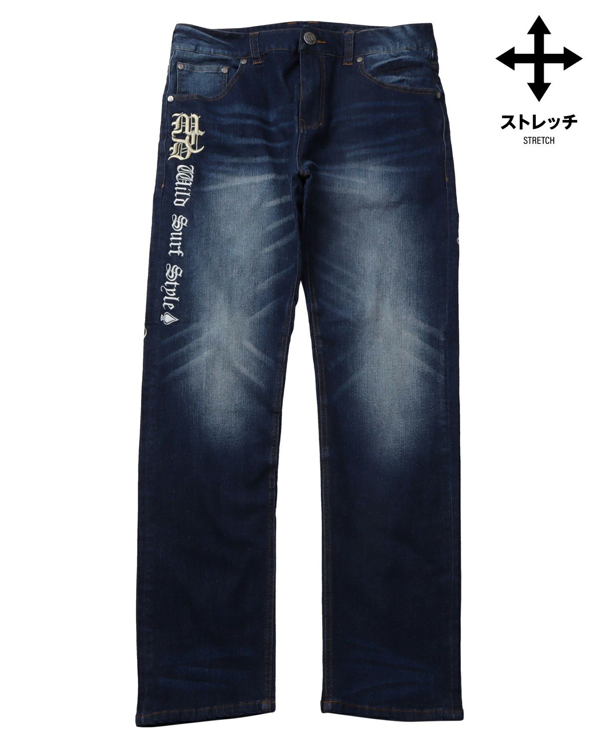 MCD] ストレッチ MAX 刺繍 デニムパンツ | PEET ONLINE STORE