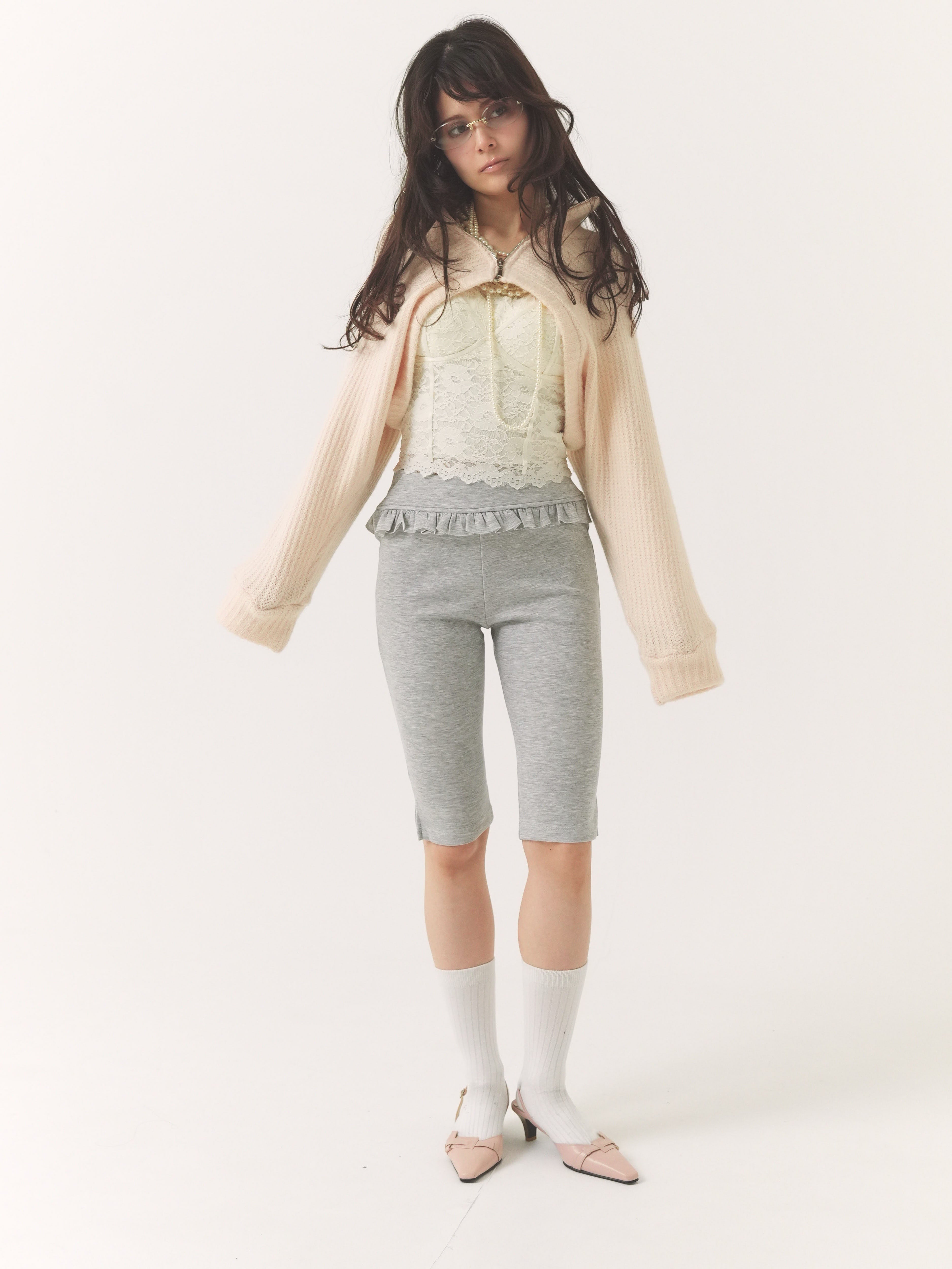 lace corset camisole｜PELLICULE | ぺリキュール