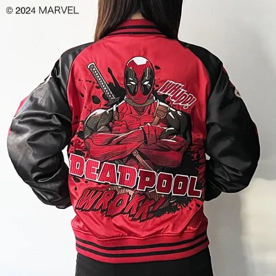 デッドプールが日本のポップカルチャー、スカジャンとコラボ。こだわり