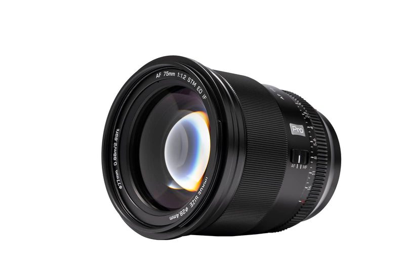 新品】VILTROX 75mm F1.2 プロレベル オートフォーカスプライムレンズ