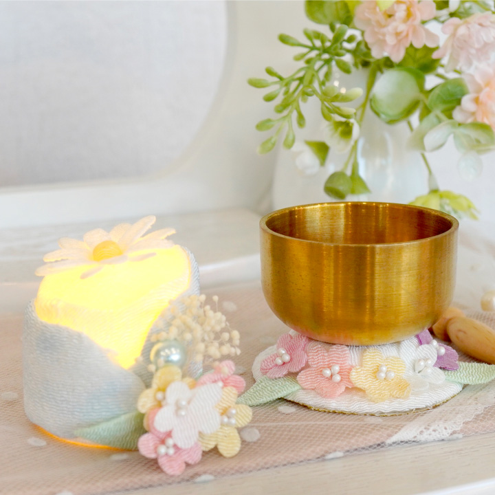 ペット仏具 電池式 LED キャンドル 電子ろうそく おそらの灯 ミニ