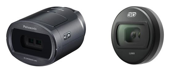 Panasonic Unveils World's First 3D Camcorder, Announces 3D Lens