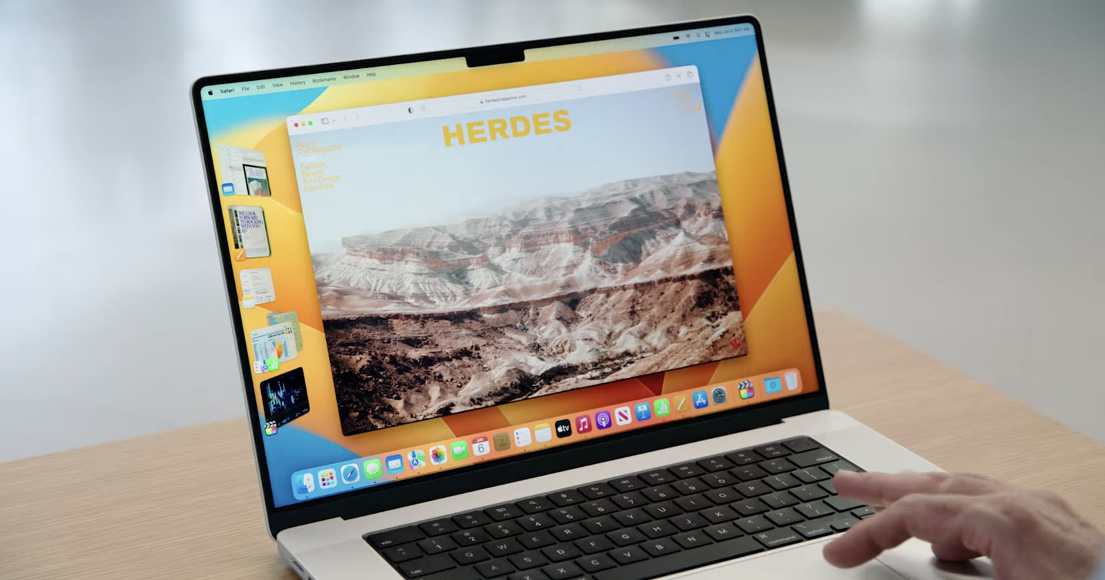 Apple Announces MacOS Ventura with Stage Manager Organization Tool