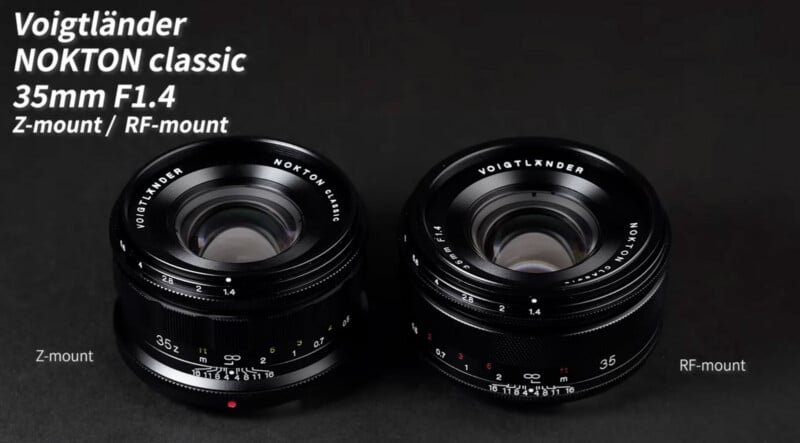 Voigtländer Nokton Classic 35mm f/1.4 Finally Comes to Canon RF