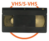 ビデオテープのDVDにダビングサービス(VHS/VHS-C/miniDV/8mmビデオ