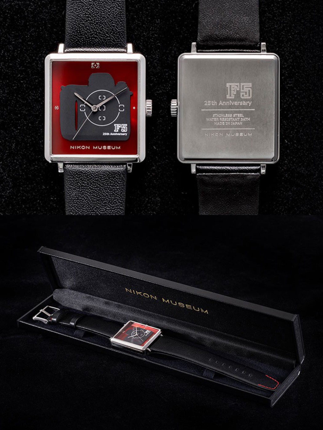 ニコンF5誕生25周年記念ウォッチ」「ニコンF2誕生50周年記念万年筆
