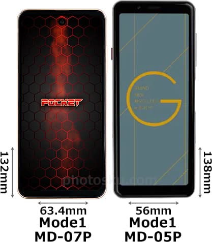 Mode1 Pocket MD-07P」と「Mode1 GRIP MD-05P」の違い - フォトスク