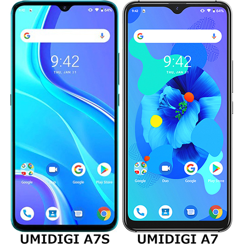 UMIDIGI A7S」と「UMIDIGI A7」の違い - フォトスク