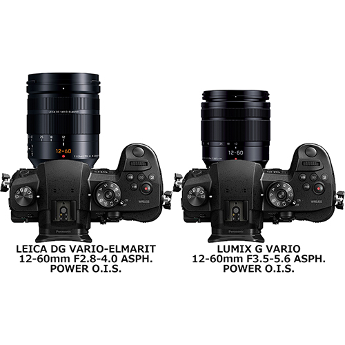 パナソニック「LEICA 12-60mm F2.8-4」と「LUMIX 12-60mm F3.5-5.6」の