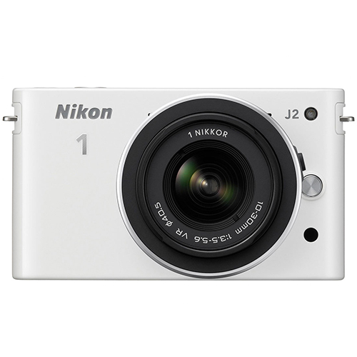 Nikon 1 J2 標準ズームレンズキット (ホワイト) - 価格比較：フォトスク