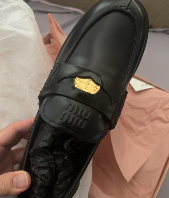 Miu Miu Women's Penny Coin Loafers | Bloomingdale's