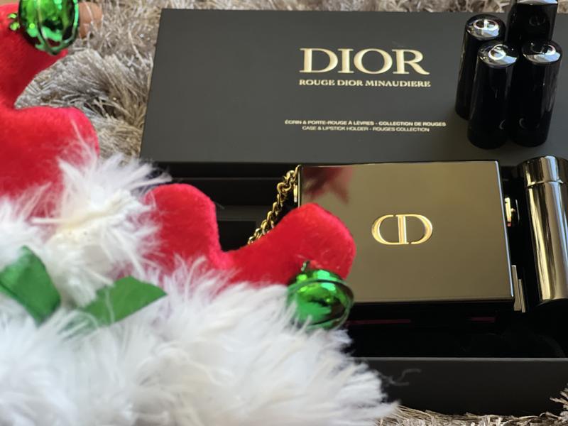 DIOR Rouge Dior Minaudière Limited Edition Clutch & Lipstick Gift