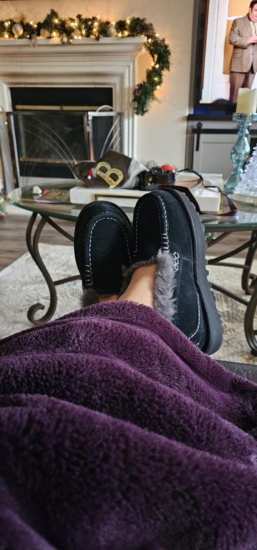 UGG® Ansley Parc Genuine Shearling Platform Slipper (Women