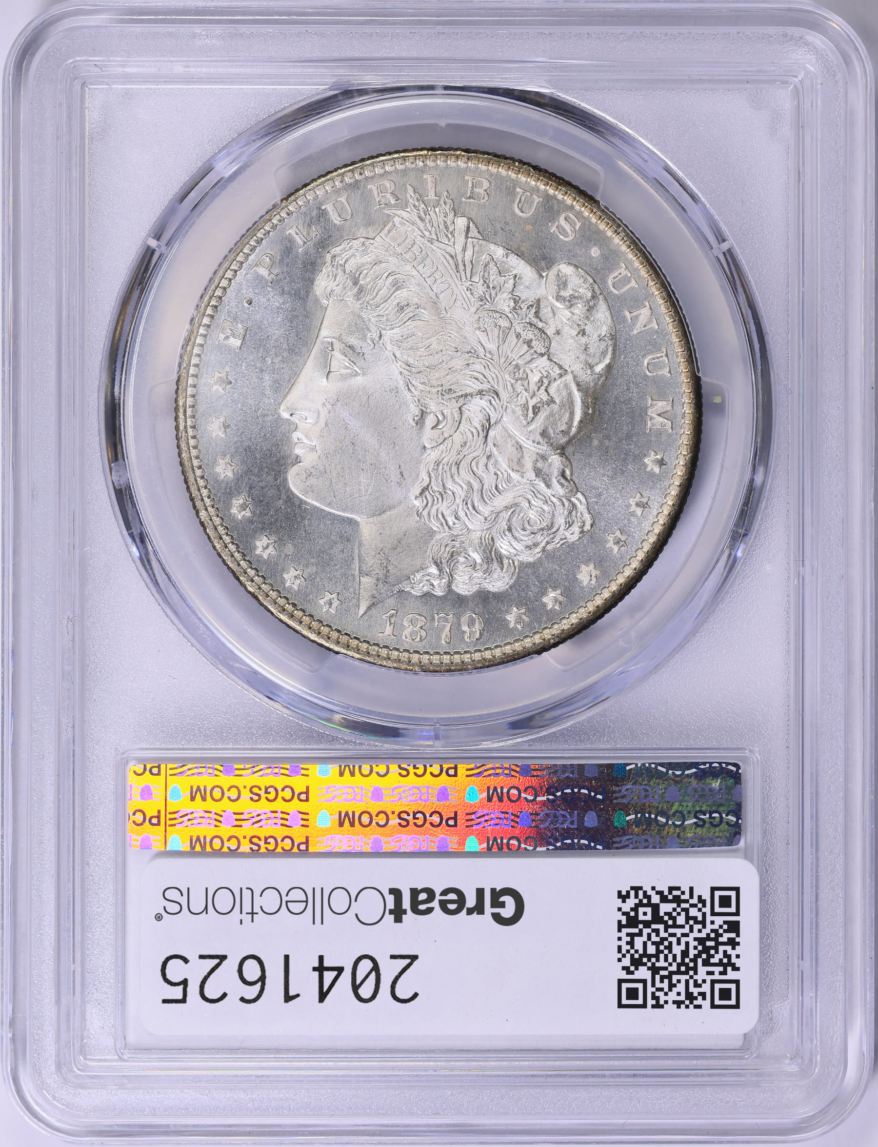 1879-S Morgan Silver Dollar PCGS MS-67 (Toned) (Item 2041625