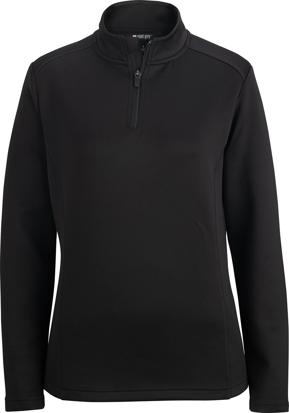 POINT GREY LADIES QUARTER ZIP | Edwards Garment