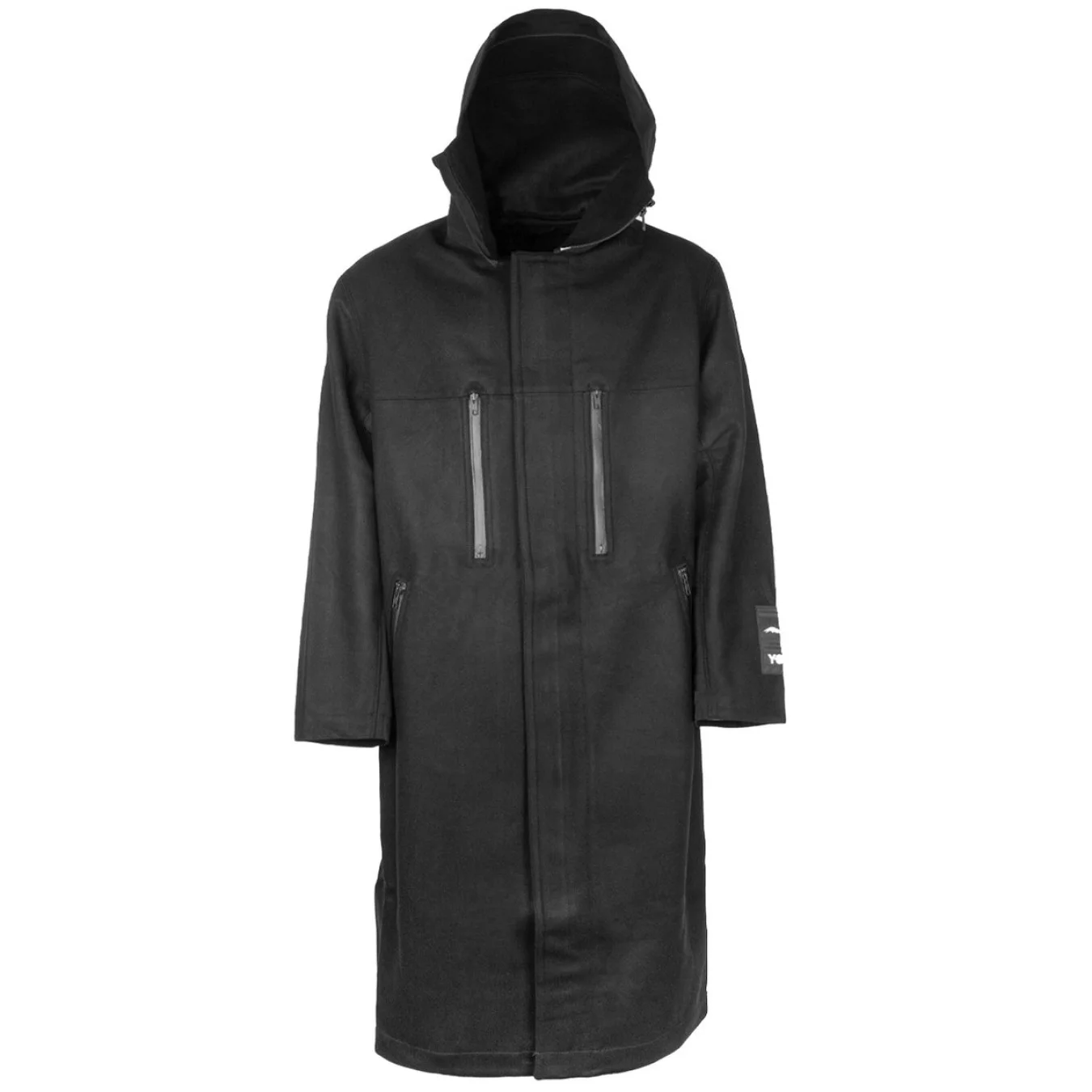 Y-3 CH3 Wool Melton Duffle Coat