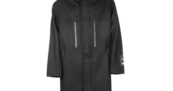 Y-3 CH3 Wool Melton Duffle Coat