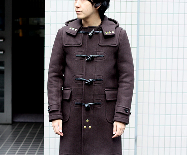 SCYE BASICS SUPER 120'S メルトンダッフルコート | andPheb Staff Blog