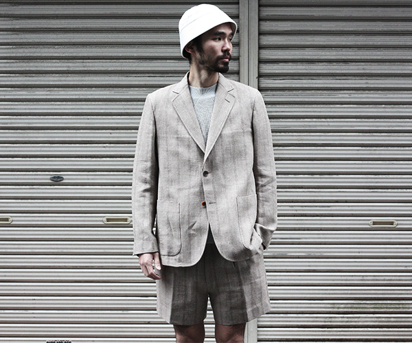 1/26(土)発売 AURALEE 2019SS LINEN WOOL SILK SHARK SKIN JACKET