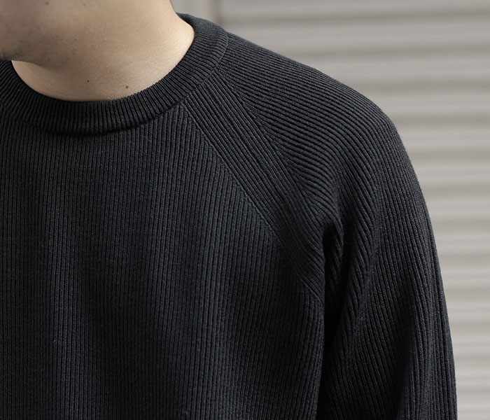 9/4(金)販売開始!!BATONER,HARD TWIST WOOL CREW NECK. | andPheb